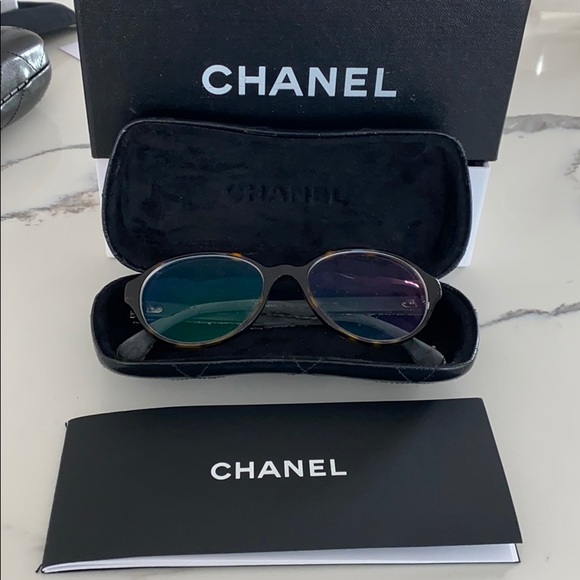 Chanel authentic brown jeans frames - Picture 1 of 8